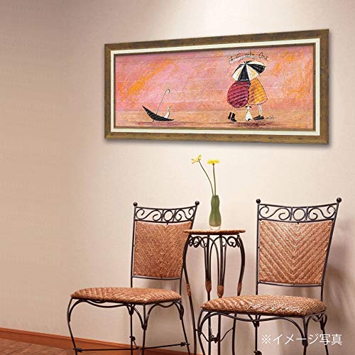 美品 サム・トフト 額付き 絵画 スニーキー ワン 樹脂加工 インテリア アート Amazon.co.jp: 絵画 サムトフト「スニーキー ワン」 絵画